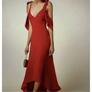Reformation Red Maxi Dress (US2)